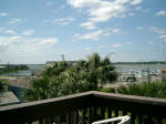 View West From Trina�s Balcony across to Murrells Inlet