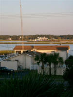 looking over to Murrells Inlet from Trina�s balcony