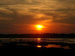 from the Gulfstream Caf� looking across Murrells Inlet