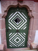 J�gerh�usle door. Schiltach presents a true treasure in terms of half-timbered buildings with no equivalent in the Black Forest. The vast national park, draped in a bean shape across the south west corner of Germany, is crisscrossed with gorgeous villages and towns.